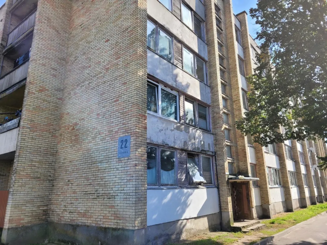 1 kambario butas Vaižganto g. 22, Utena