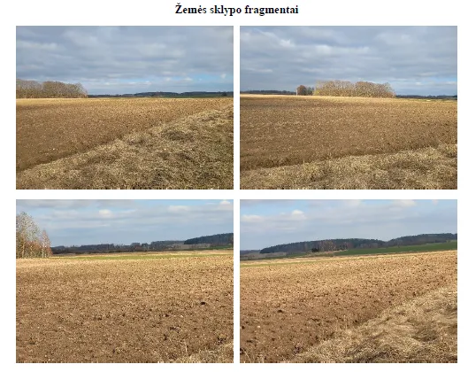 Žemės ūkio paskirties sklypas Anykščių r. sav., Kunigiškių I k.