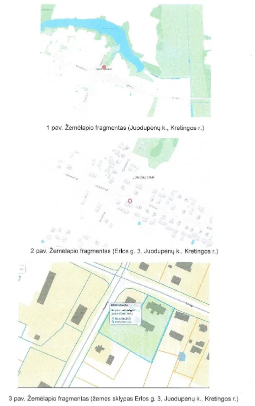 3 kambarių butas su pagalbiniais pastatais ir žemės sklypo dalimi Juodupėnuose