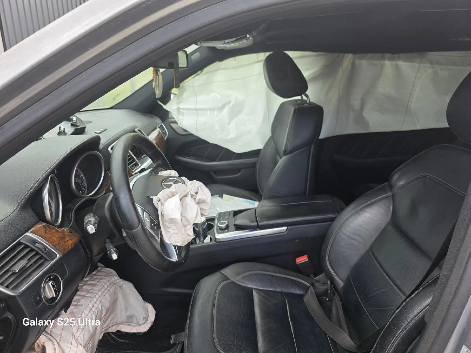 Parduodamas Mercedes-Benz GL 350 BLUETEC 4MATIC automobilis po eismo įvykio