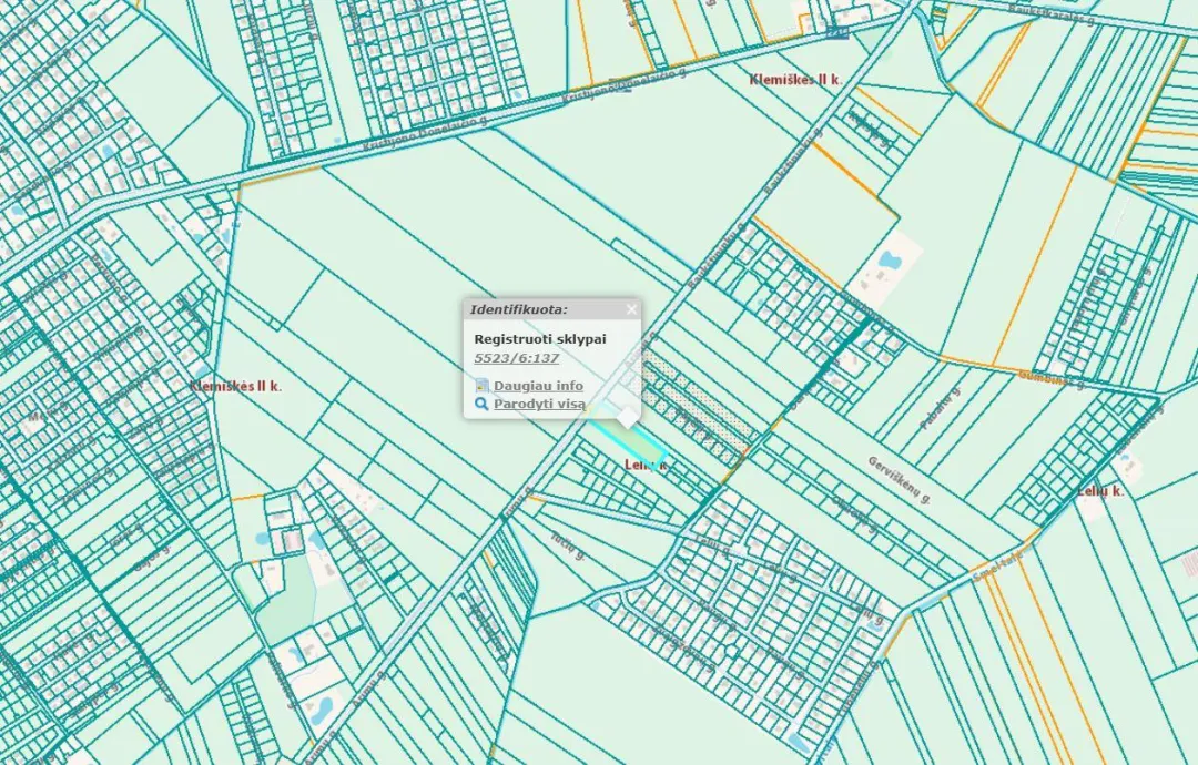 Parduodamas 1,1 ha žemės ūkio paskirties sklypas Lelių k., Klaipėdos r. sav.