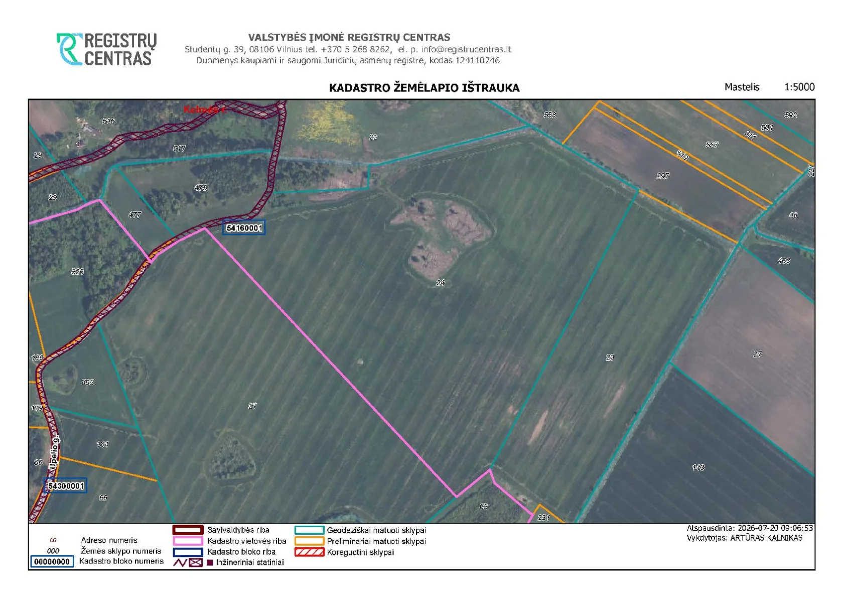 Parduodamas 25,51 ha žemės ūkio paskirties sklypas Ryliškės k., Kelmės r. sav.