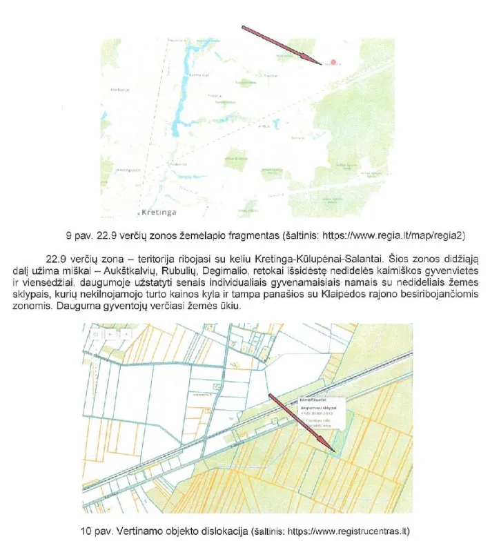 Žemės sklypo dalis Kretingos r. sav., Voveraičių k.