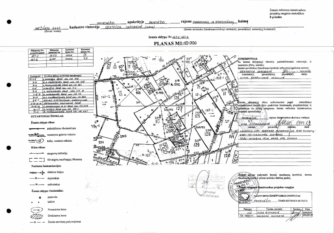 Parduodamas 11,55 ha žemės ūkio paskirties sklypas Steponiškio viensėdyje, Panevėžio r. sav.