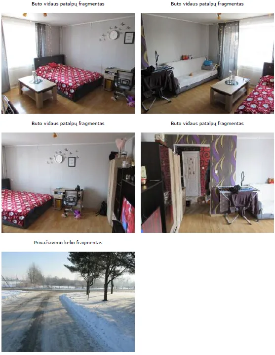 Parduodama 1/2 vieno kambario buto dalis Vilkijoje, Tulpių g.