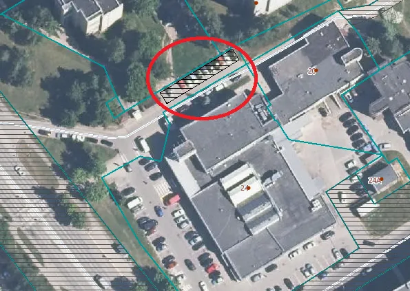 Automobilių aikštelė Alytaus mieste