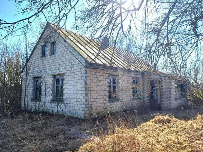 Parduodama 1/2 dalis gyvenamojo namo ir ūkinių pastatų Biliūnų k.