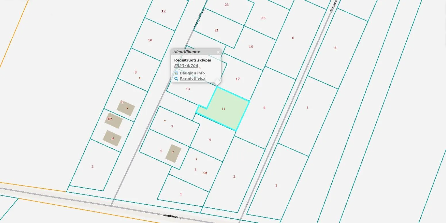 10,28 a žemės sklypas Baukštininkų k., Klaipėdos r. sav.