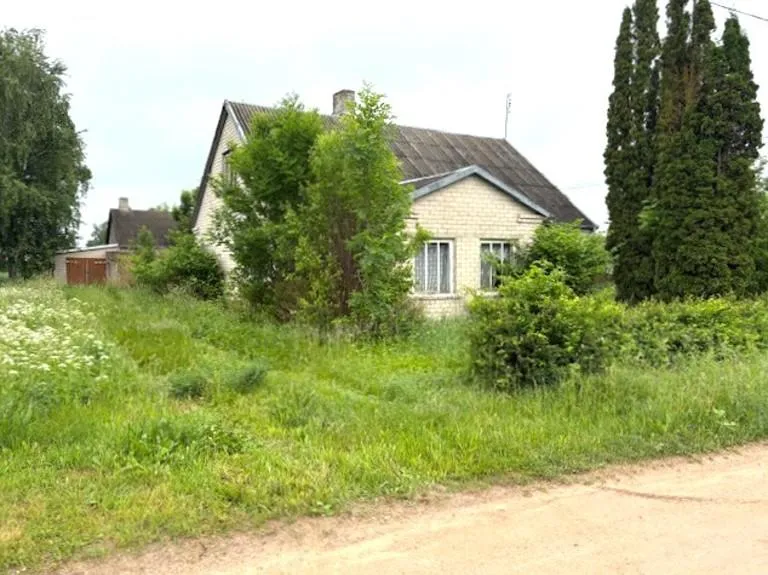 0,29 ha žemės sklypas su gyvenamuoju namu ir ūkiniais pastatais Puškonių k.