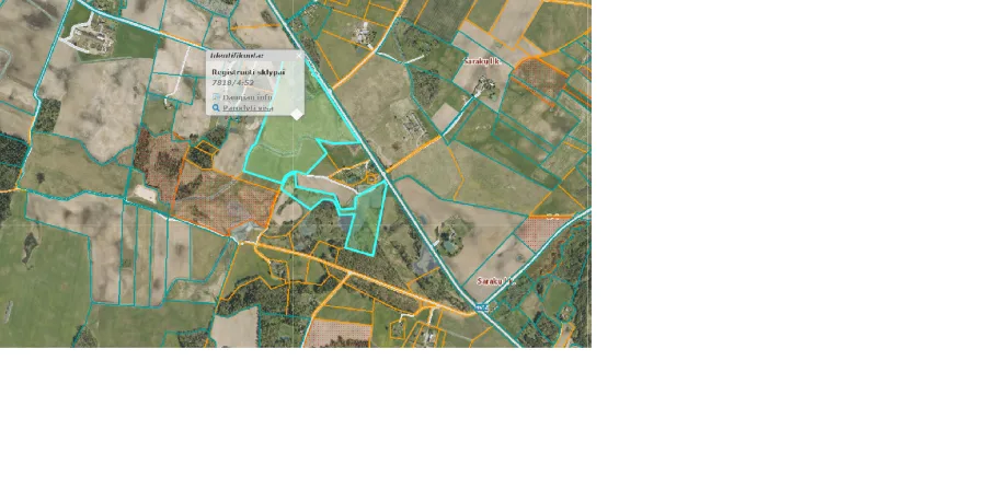 Parduodamas 21,9 ha žemės sklypas Sarakų II kaime, Telšių r. sav.