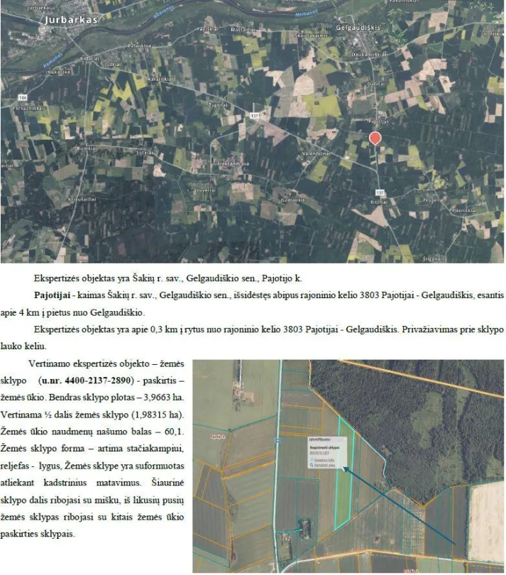1/2 žemės ūkio paskirties sklypo, 198,32 a, Pajotijo kaime pardavimas