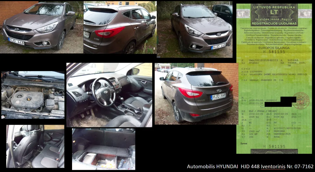 Parduodamas Hyundai Tucson IX35 LM automobilis, 2014 m.