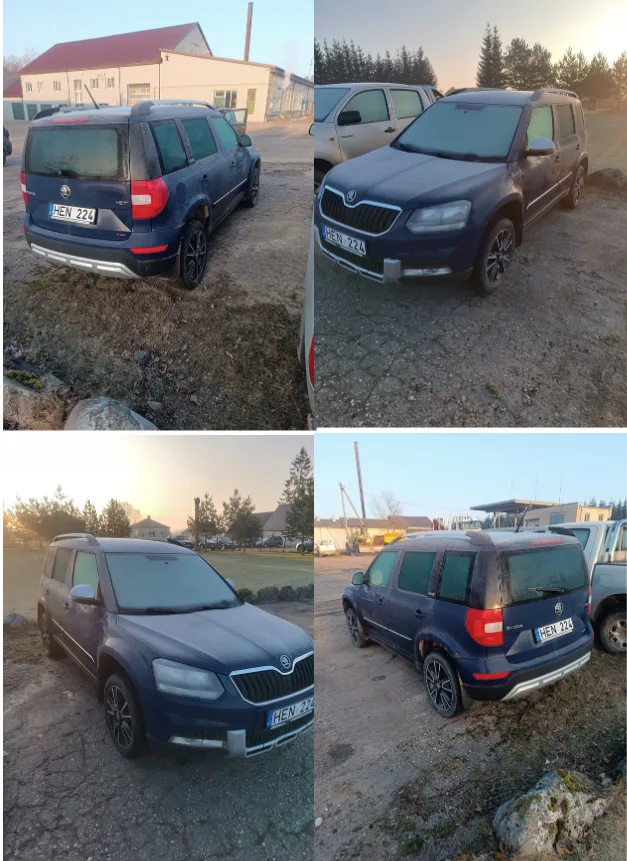 Parduodamas 2014 m. automobilis Škoda Yeti