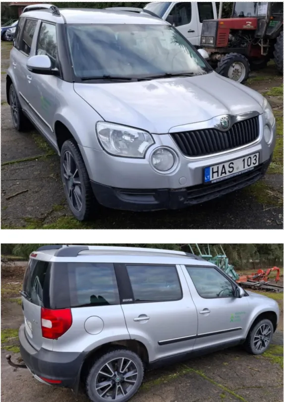 Parduodamas lengvasis automobilis „Škoda Yeti“