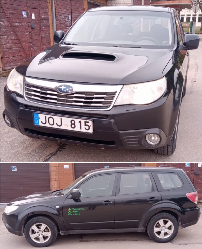 Parduodamas 2010 m. Subaru Forester, reikalingas remontas