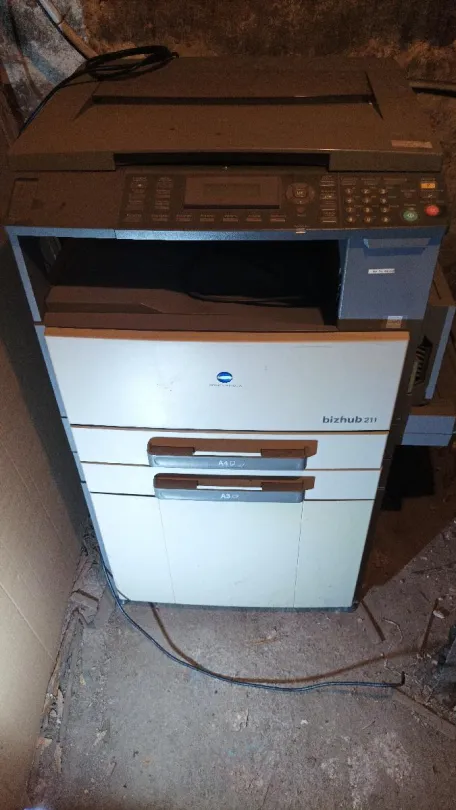 Kopijavimo aparatas „Konica-Minolta Bizhub 211“