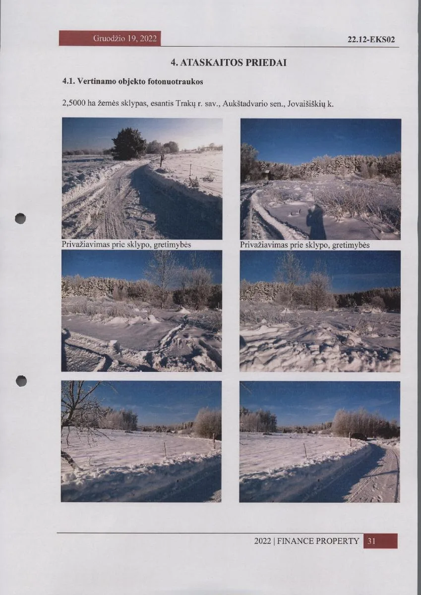 1/2 žemės ūkio paskirties sklypo dalis, 1,25 ha, Jovaišiškių k.