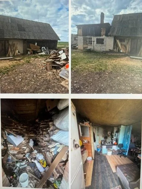 Gyvenamojo namo griuvėsiai, ūkiniai pastatai ir žemės sklypai Severinavos k.