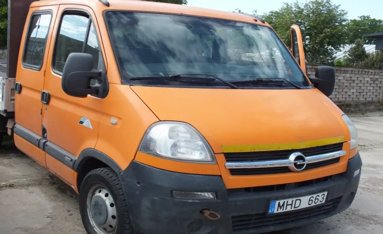 Parduodamas Opel Movano bortinis sunkvežimis