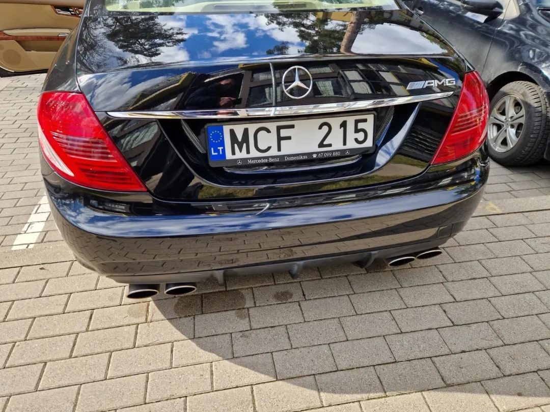 MERCEDES-BENZ CL500 keleivinis automobilis