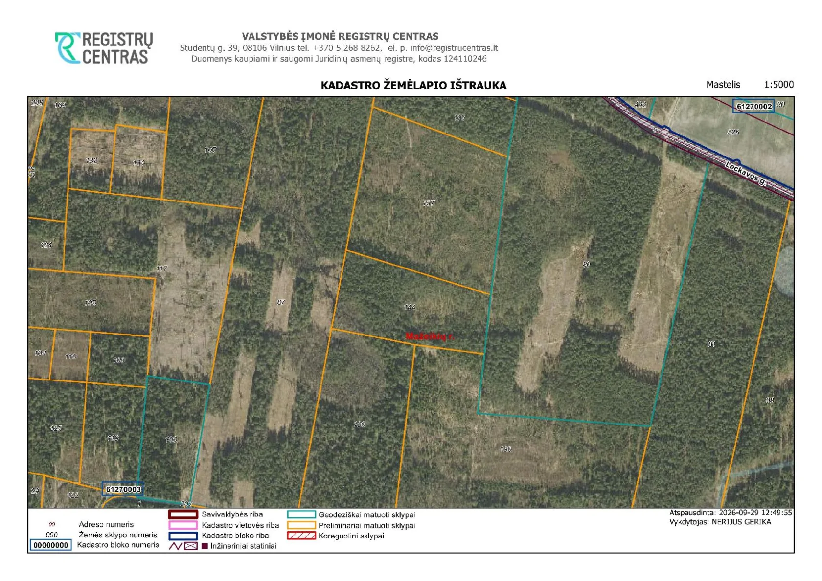 Parduodamas 1,75 ha žemės sklypas Kušlėnų kaime