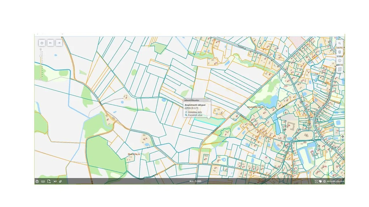 1,245 ha žemės sklypas Alsėdžių mstl., Plungės r. sav.