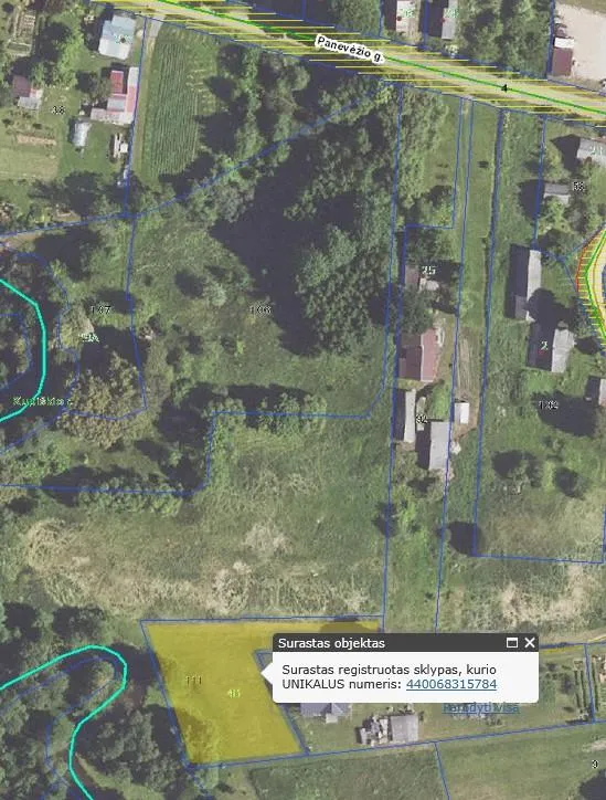 15,02 a žemės sklypas Kupiškio r. sav., Subačiaus m., Asiūklynės g.