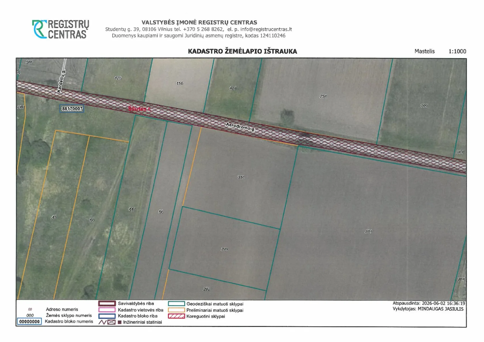 Parduodamas 0,32 ha žemės ūkio paskirties sklypas Armalėnų k., Šilutės r.