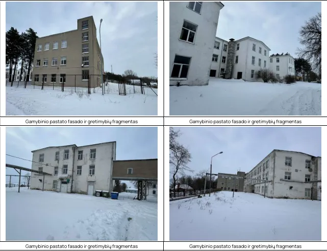 Parduodamas gamybinių ir administracinių pastatų kompleksas Raseiniuose, Šatrijos g. 3