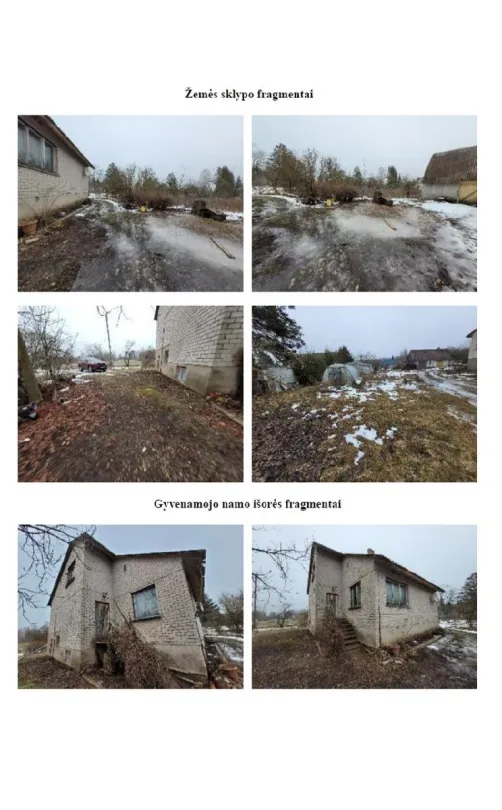Parduodama sodyba su 30 a žemės sklypu, gyvenamuoju namu ir ūkiniais pastatais Alizavoje