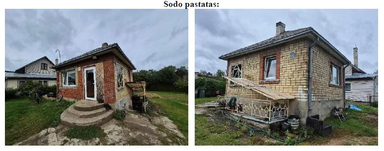 Parduodamas sodo namelis su žemės sklypu ir kiemo statiniais Kauno r., Laumėnų k.