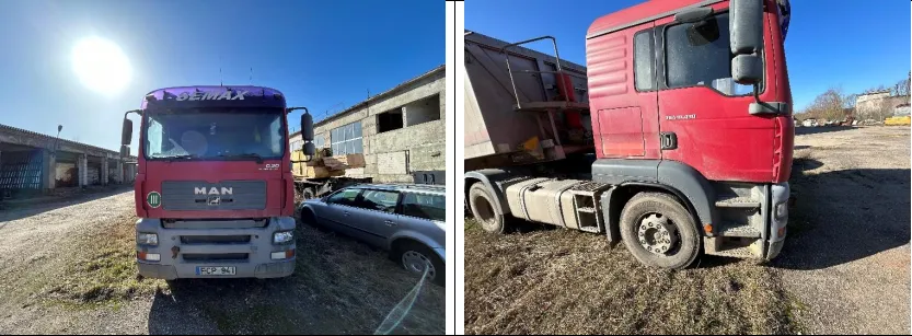 Parduodamas balninis vilkikas MAN TGA 18.430