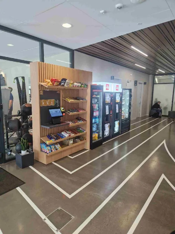 Nuomojama 6 kv. m patalpų dalis kavos ir užkandžių aparatams, Erfurto g. 13